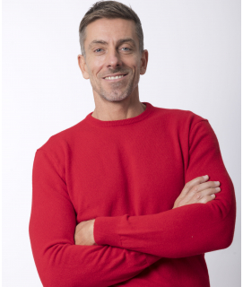 Le Pull Français Marcel - rouge