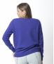 Pull Col Bateau Femme Violet - Lili