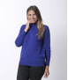 PULL COL MONTANT FEMME VIOLET - BAPTISTINE